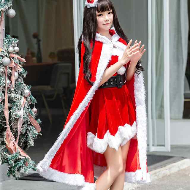 クリスマス衣装 サンタクロース レディース コスチューム大人 演出服 ワンピース セットアップ 髪飾り 可愛い お祝い 新作の通販はau PAY  マーケット - 華貿易 | au PAY マーケット－通販サイト